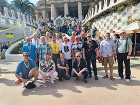 Pamiątkowa fotografia w Parku Guell