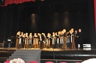 Chór Res Musica podczas występu wieczornego